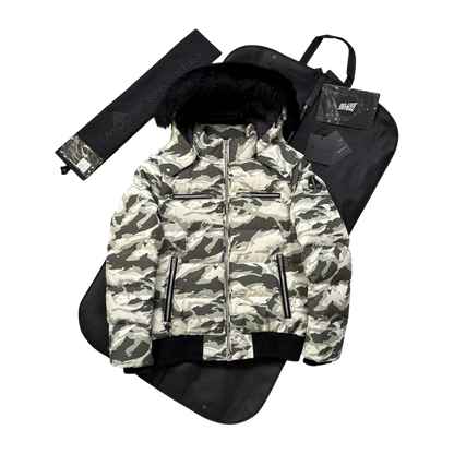Moose Knuckles Cloud Shearling Bomber Jacket