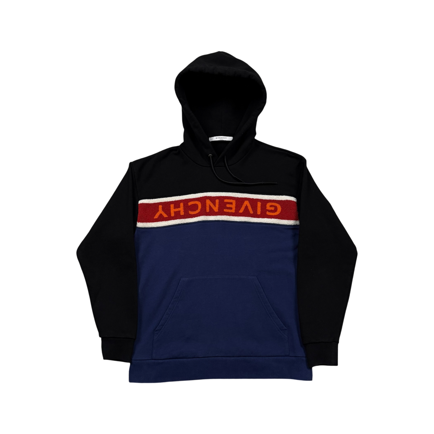 Givenchy Black and Blue Hoodie