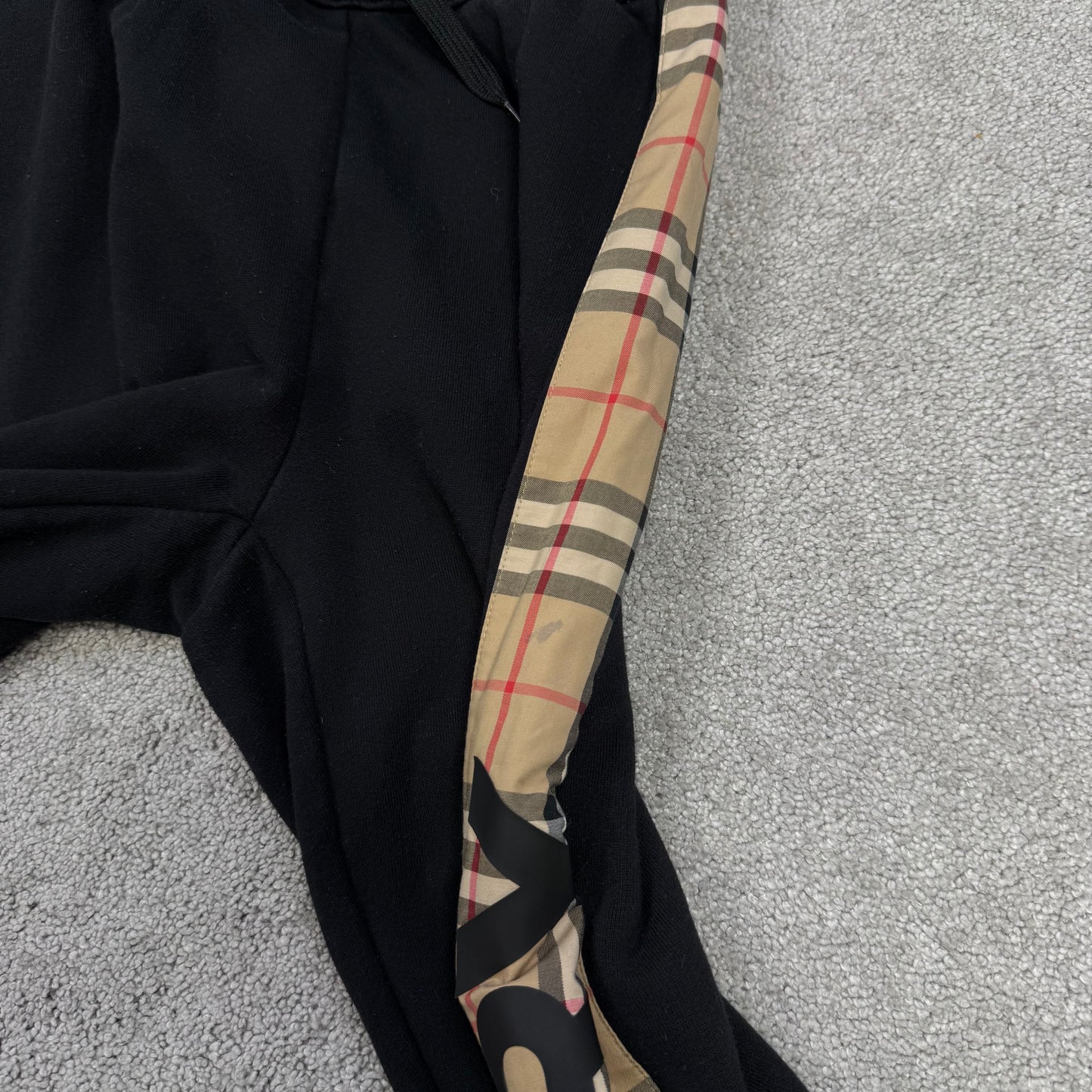 Burberry Check Sweatpants