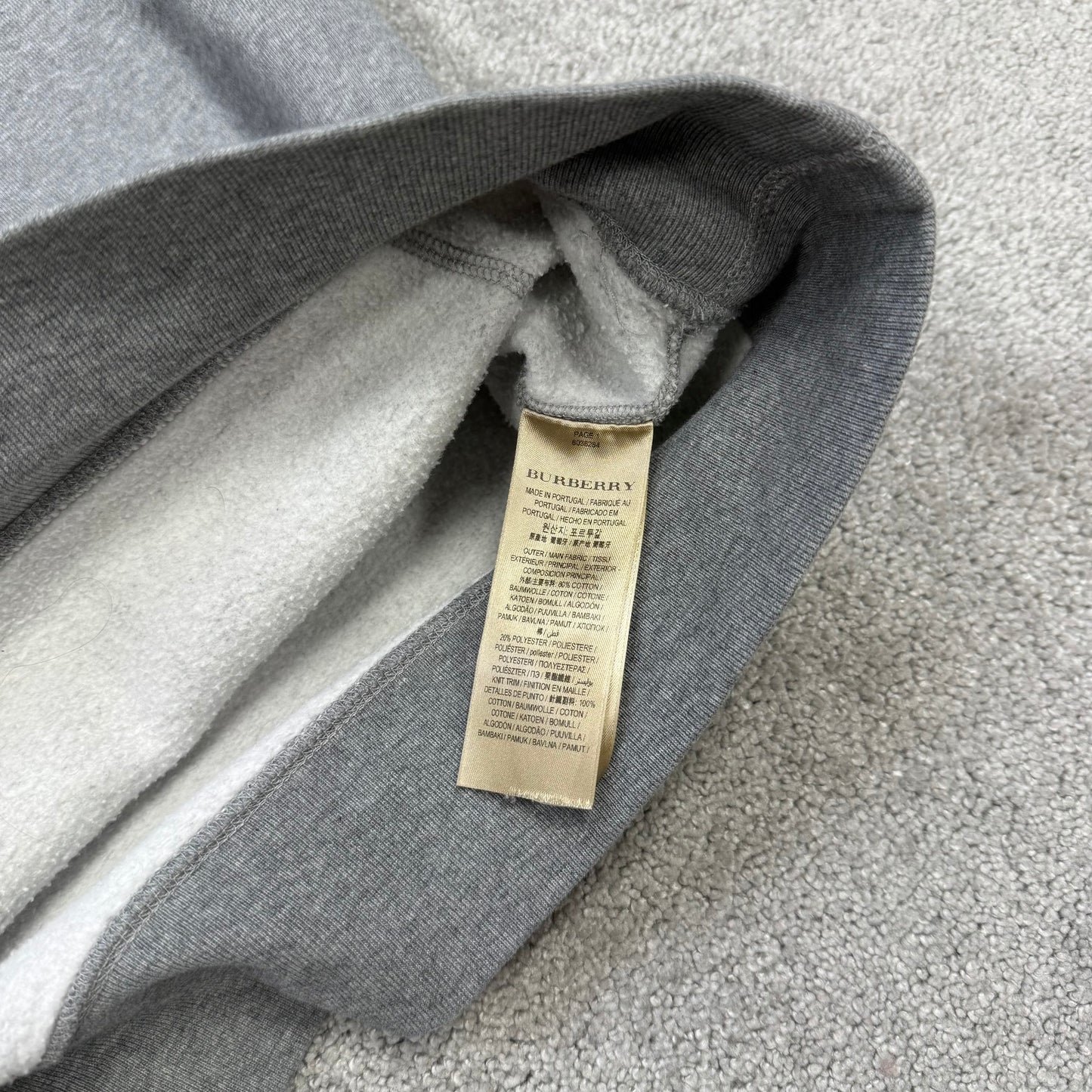 Burberry Check Hood Hoodie