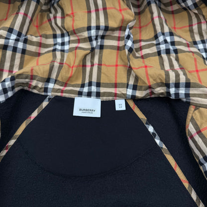 Burberry Vintage Check Print Zip-Up Hoodie