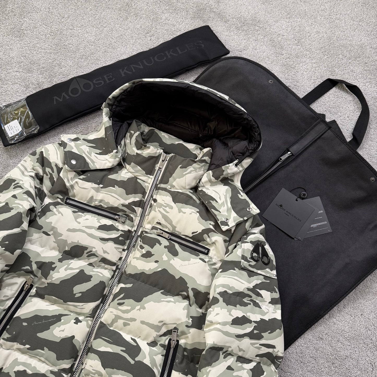 Moose Knuckles Cloud Shearling Bomber Jacket