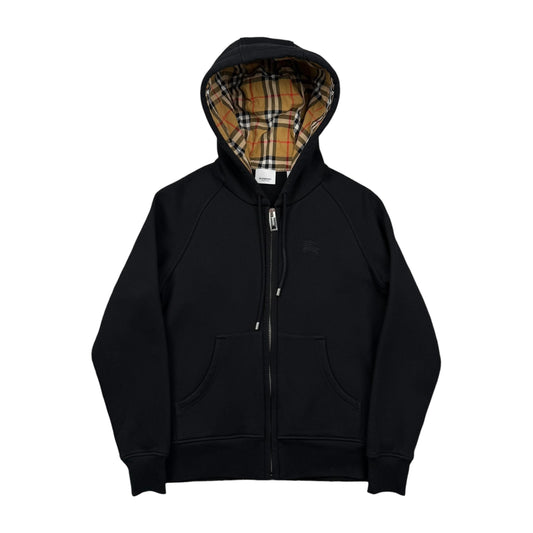 Burberry Vintage Check Print Zip-Up Hoodie