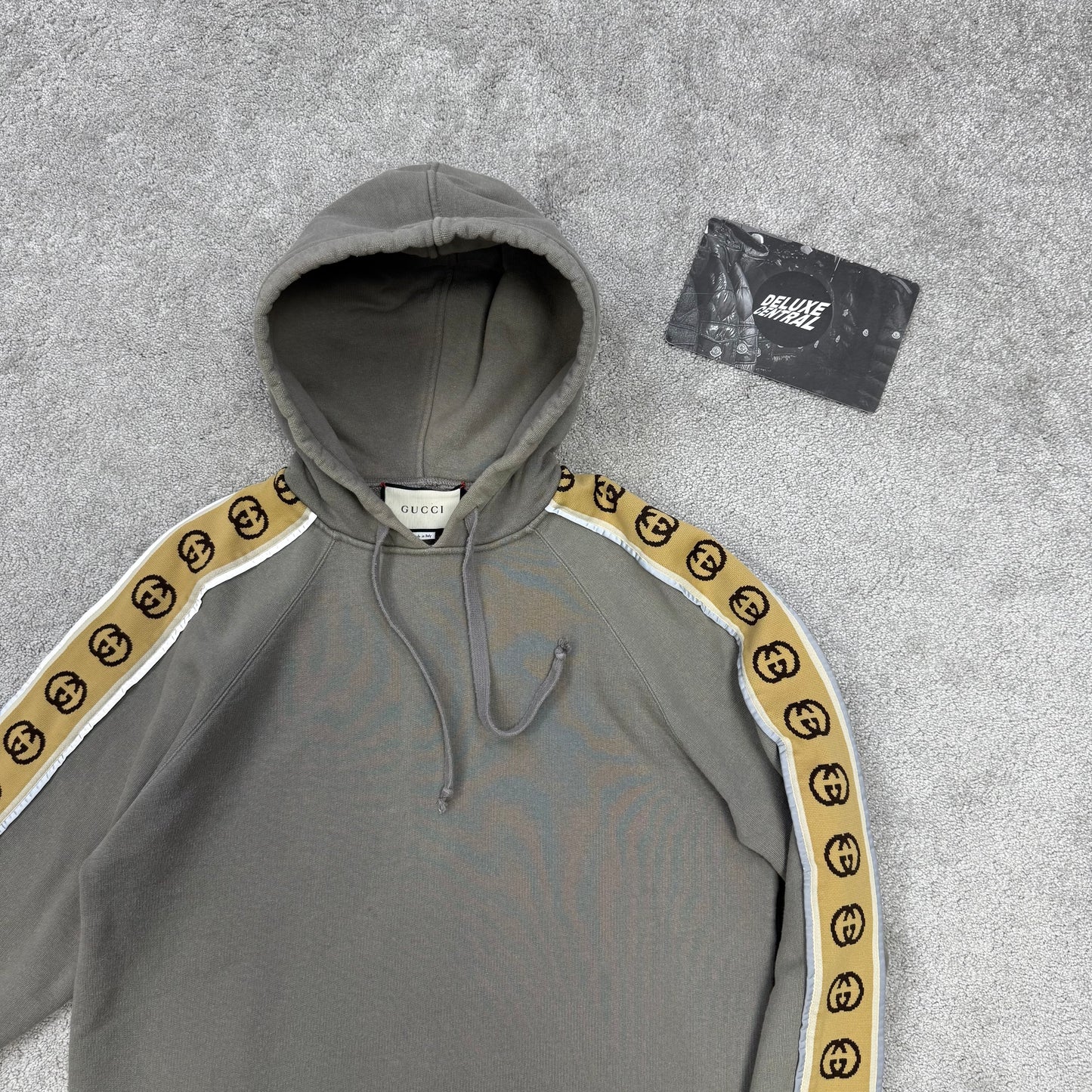 Gucci GG Sleeve Logo Hoodie