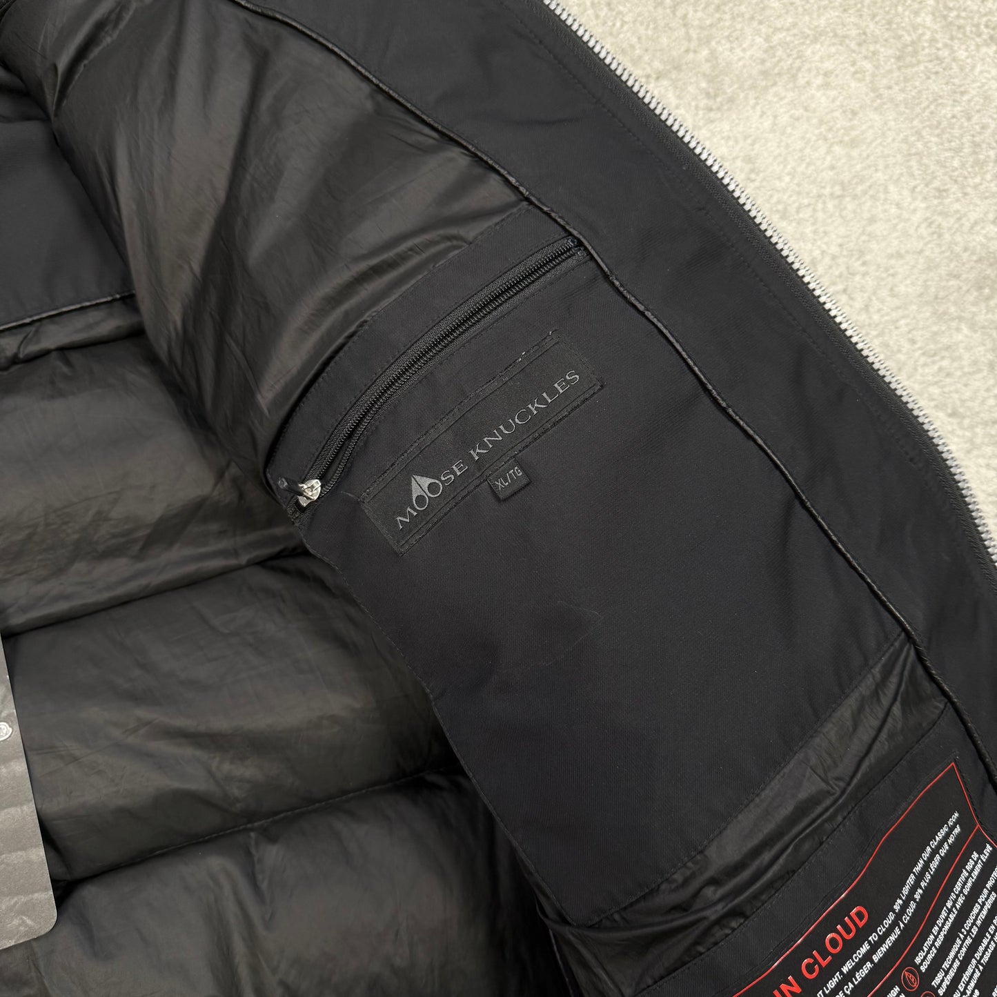 Moose Knuckles Shearling Cloud Bomber