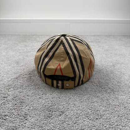 Burberry Check Monogram Motif Baseball Cap