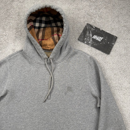 Burberry Embroidered Check Hoodie