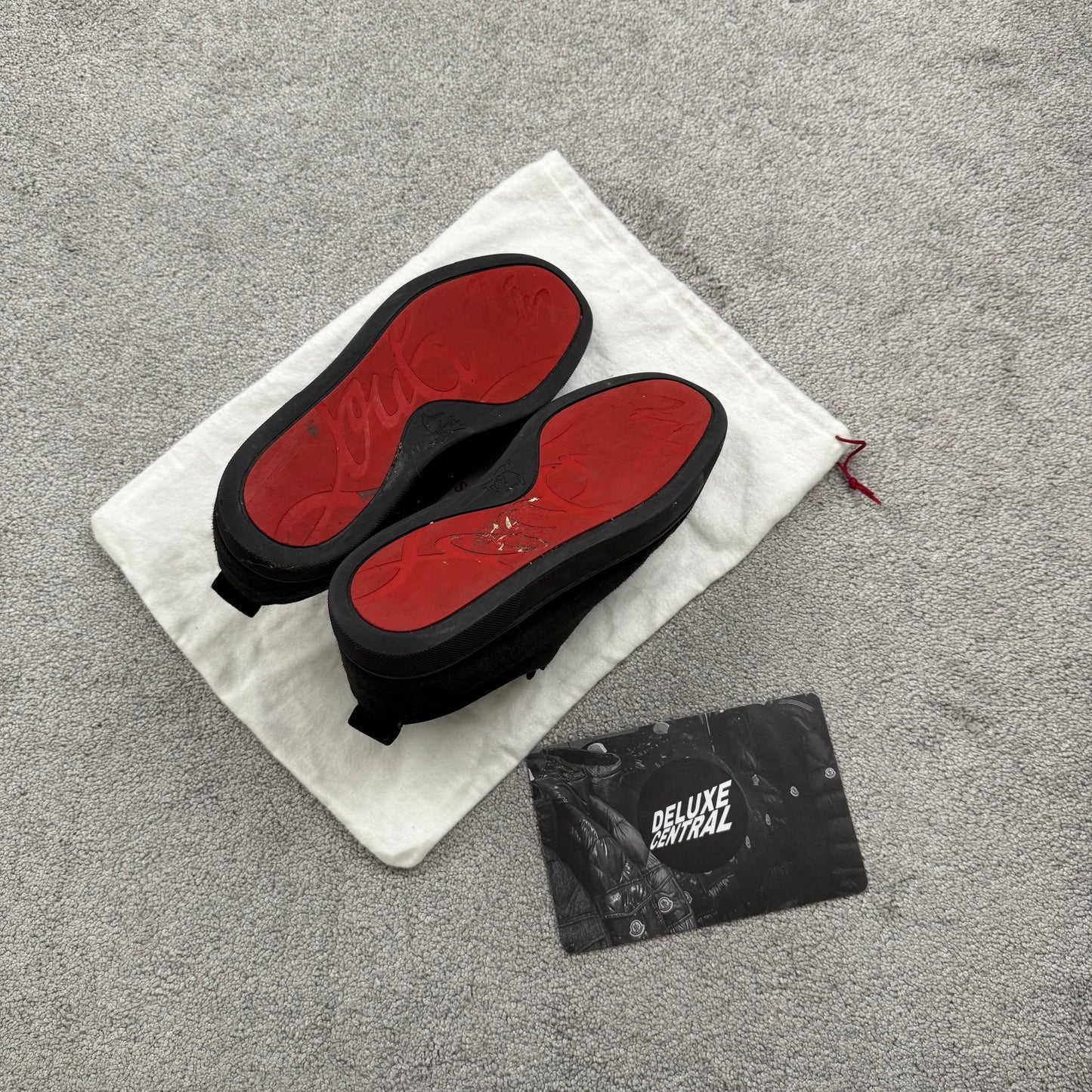 Christian Louboutin Flat Suede Sneaker