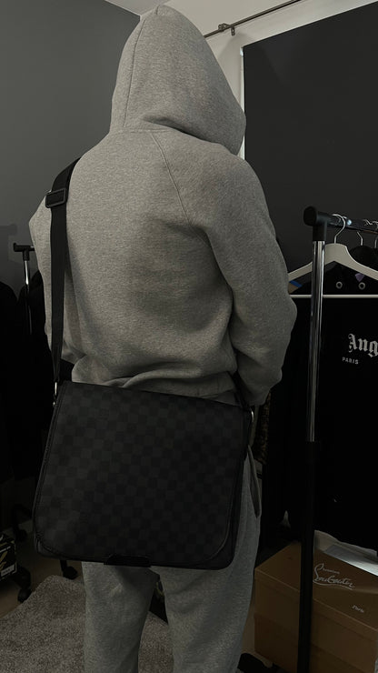 Louis Vuitton Damier Graphite District PM Messenger Bag