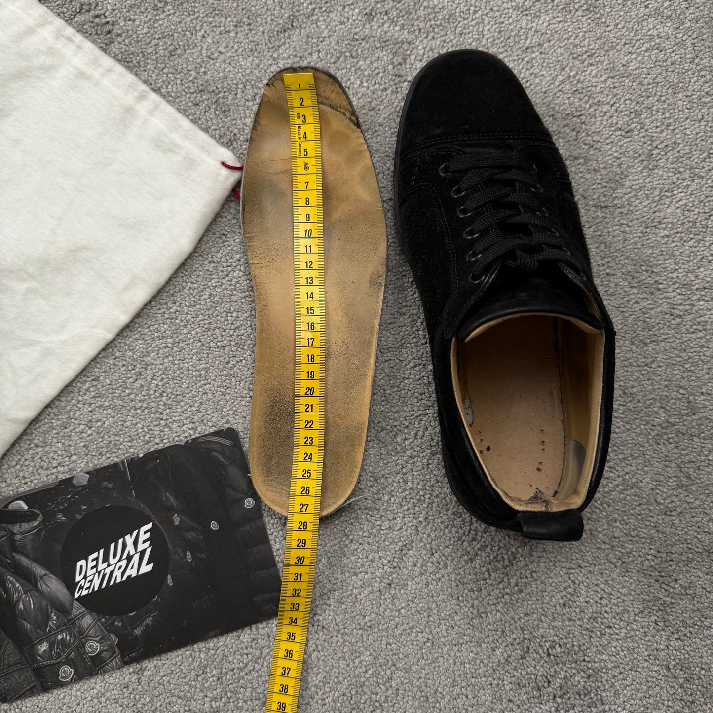 Christian Louboutin Flat Suede Sneaker