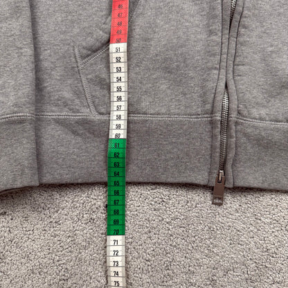 Burberry Check Hood Zip-Up Hoodie