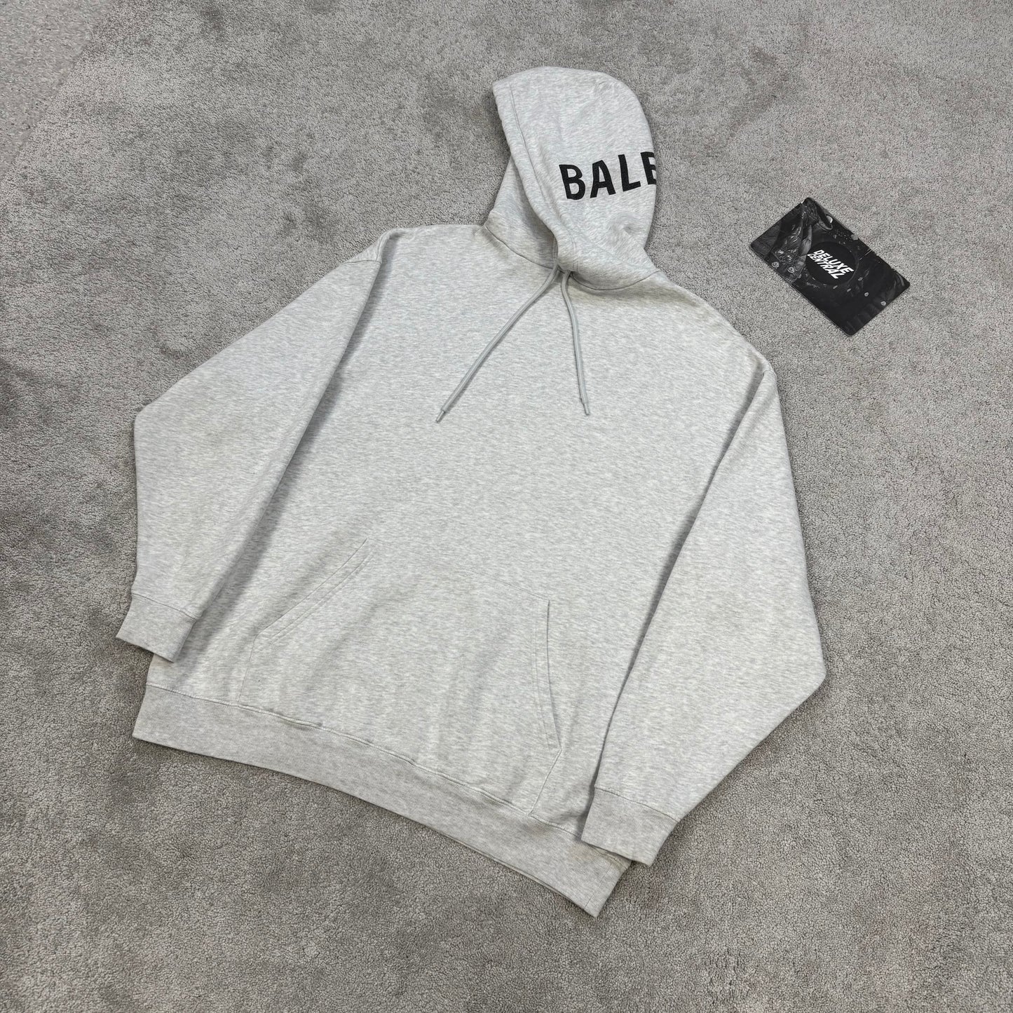 Balenciaga Logo Hood Hoodie