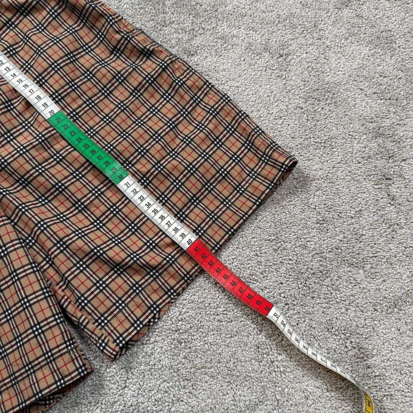 Burberry Check Print Swim shorts