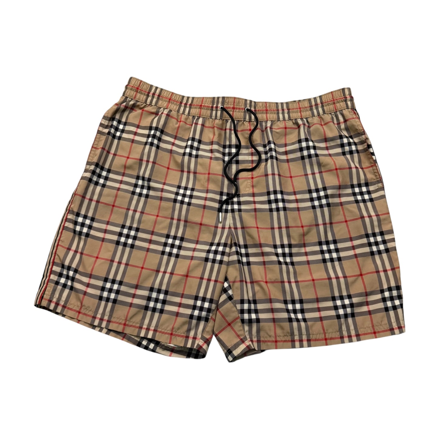 Burberry Check Drawcord Swim Shorts Men