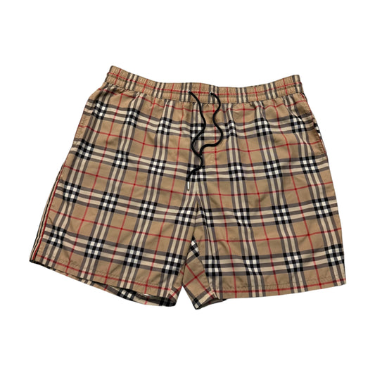 Burberry Check Drawcord Swim Shorts Men