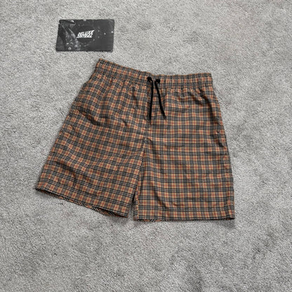 Burberry Check Print Swim shorts