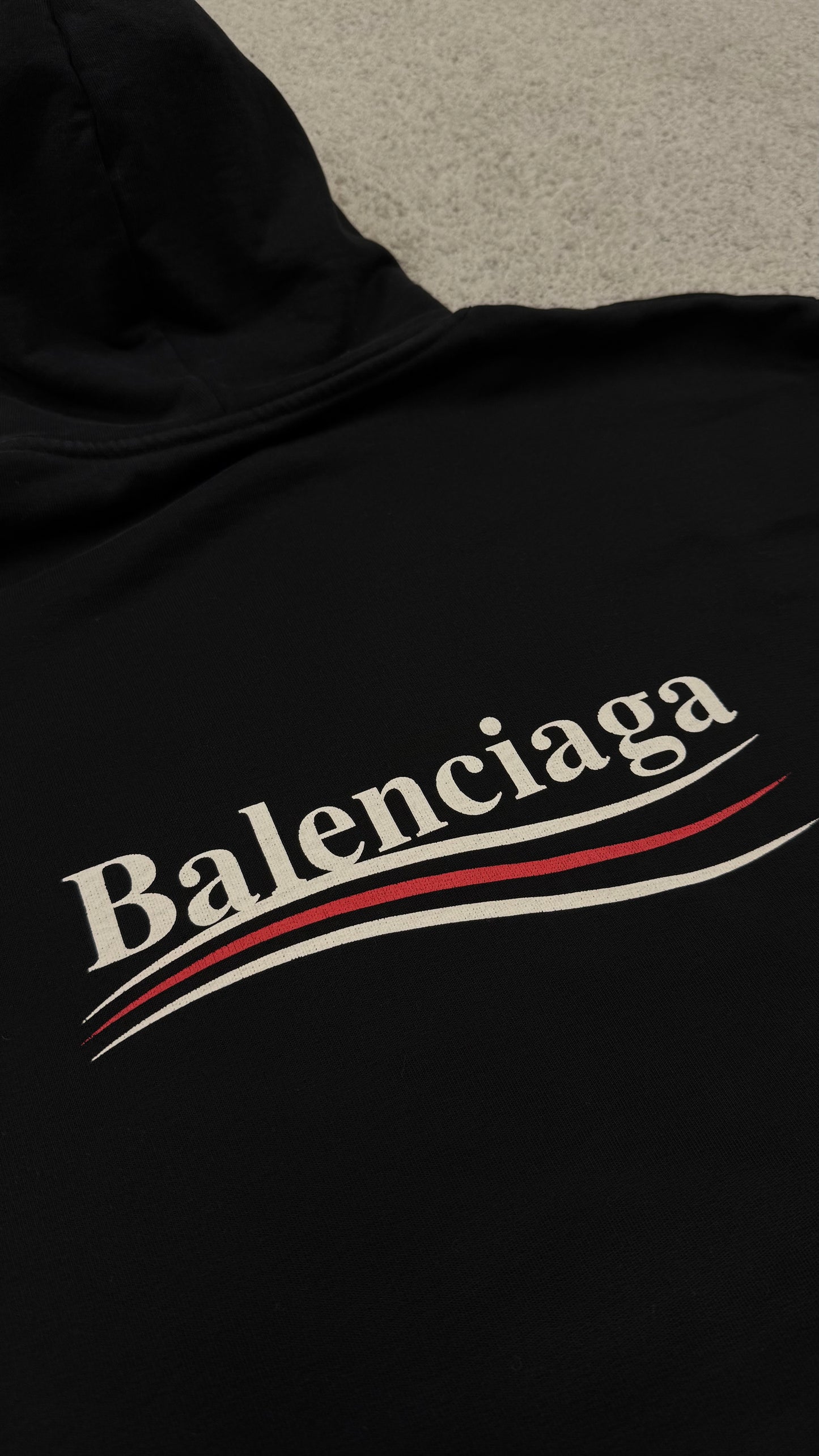 Balenciaga Political Campaign Logo Hoodie