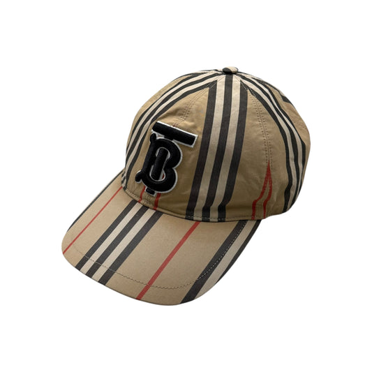 Burberry Check Monogram Motif Baseball Cap