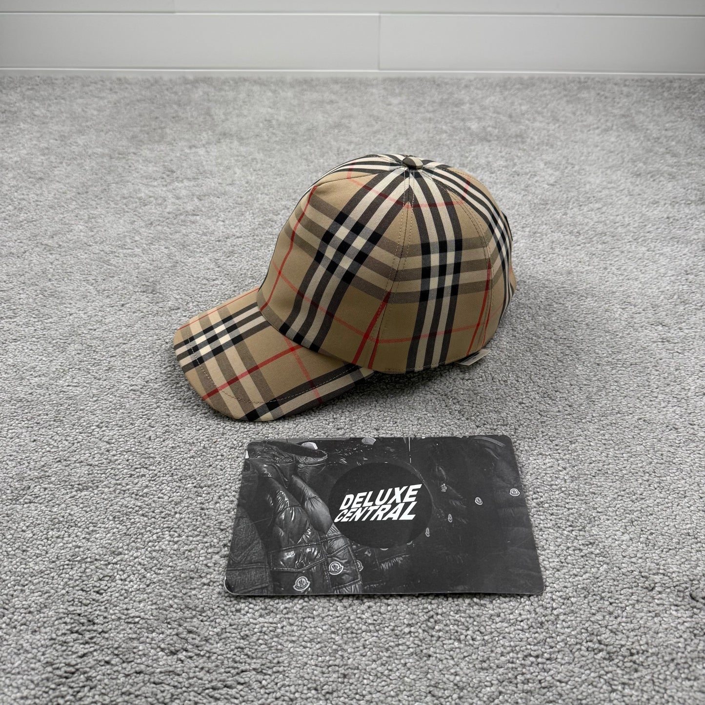 Burberry Check Baseball Cap