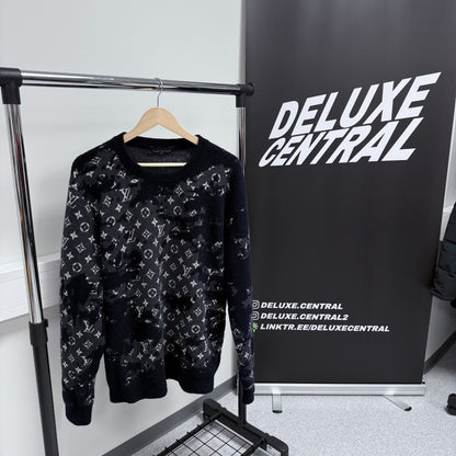 Louis Vuitton Distressed Monogram Sweater