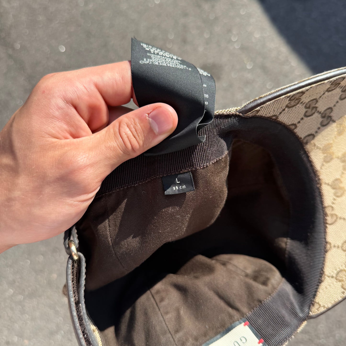 Gucci GG Canvas Baseball Cap