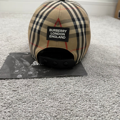Burberry Check Baseball Cap