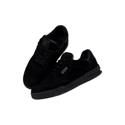 Louis Vuitton Black Suede Trainer