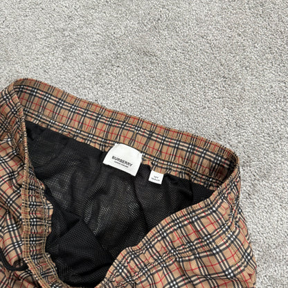 Burberry Check Print Swim shorts