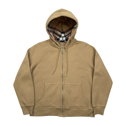 Burberry Vintage Check Hood Zip-Up Hoodie
