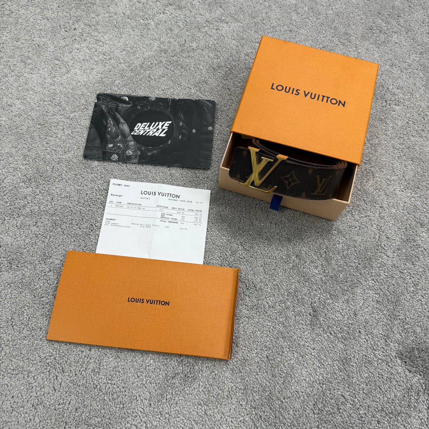 Louis Vuitton Initiales Belt