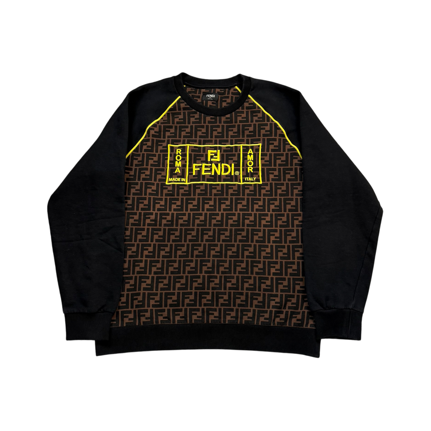 Fendi Allover Zucca pattern Sweatshirt