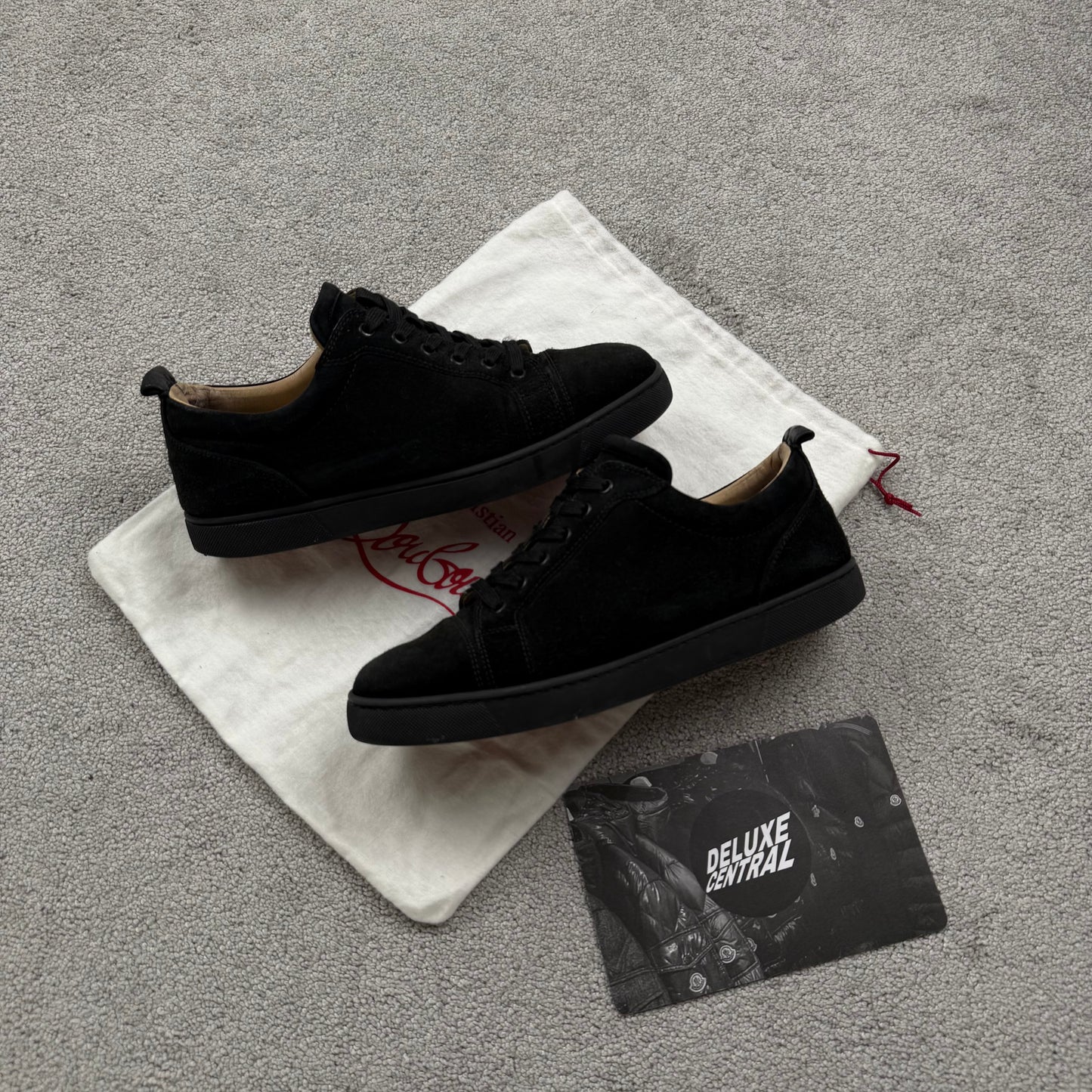 Christian Louboutin Flat Suede Sneaker