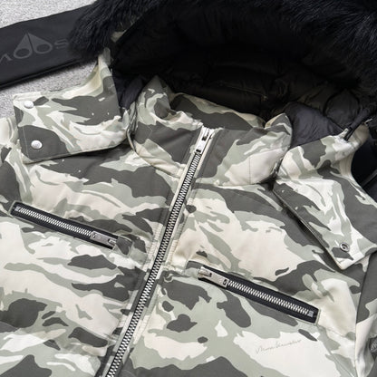 Moose Knuckles Cloud Shearling Bomber Jacket