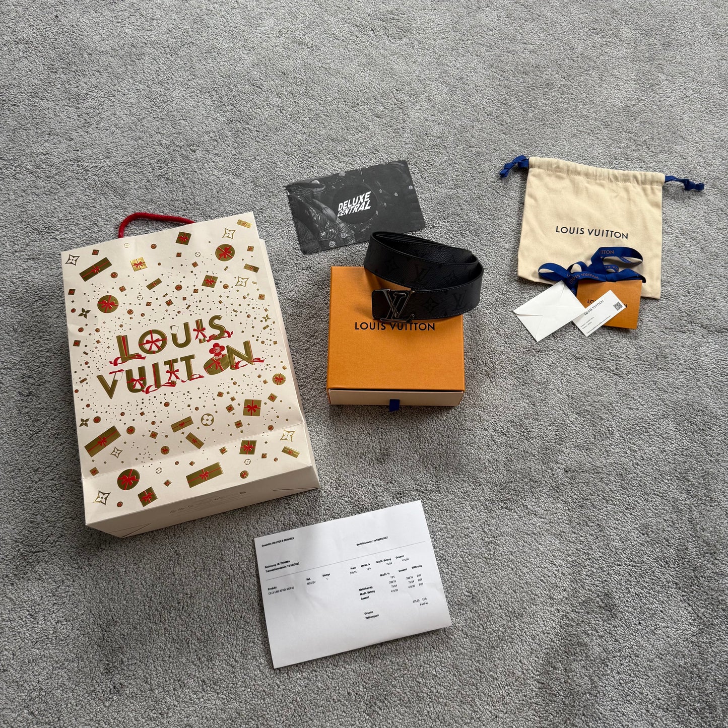Louis Vuitton Line 40MM Reversible Belt