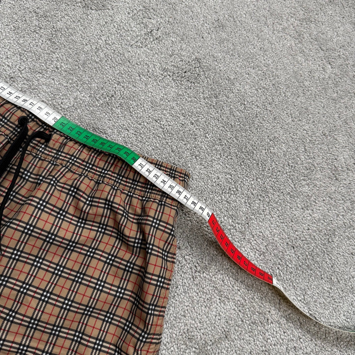 Burberry Check Print Swim shorts