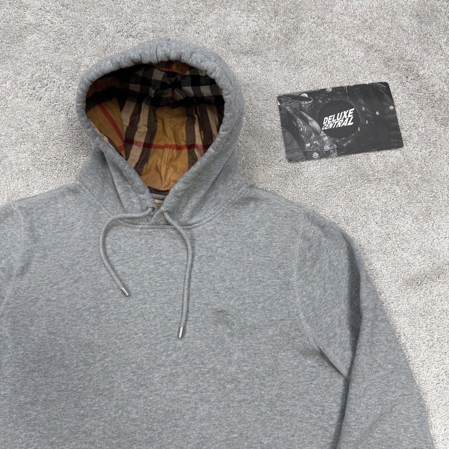 Burberry Check Hood Hoodie