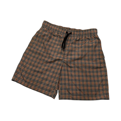 Burberry Check Drawcord Swim Shorts