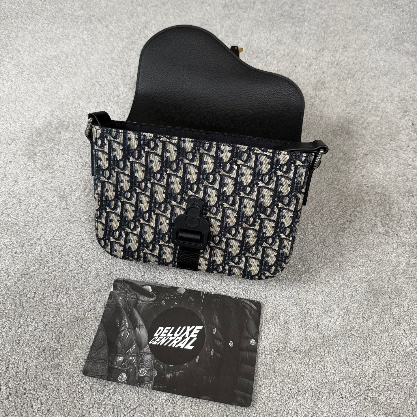 Christian Dior Saddle Flap Messenger Bag