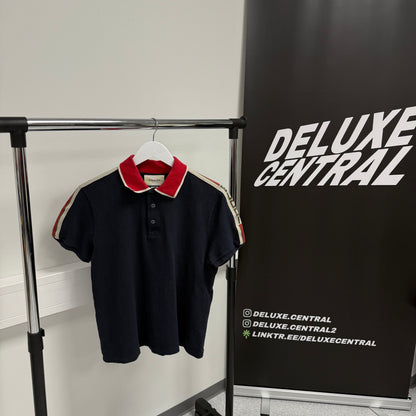 Gucci Striped Logo Polo