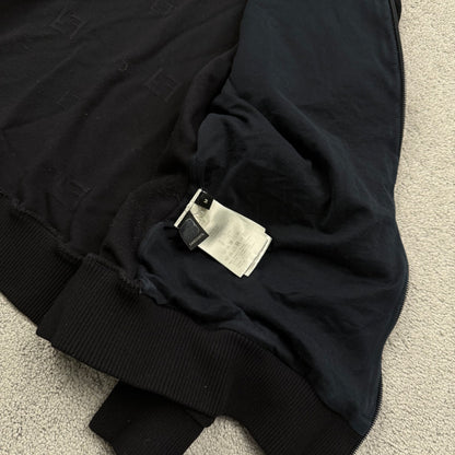 Fendi FF Monogram Logo Zip-Up Hoodie