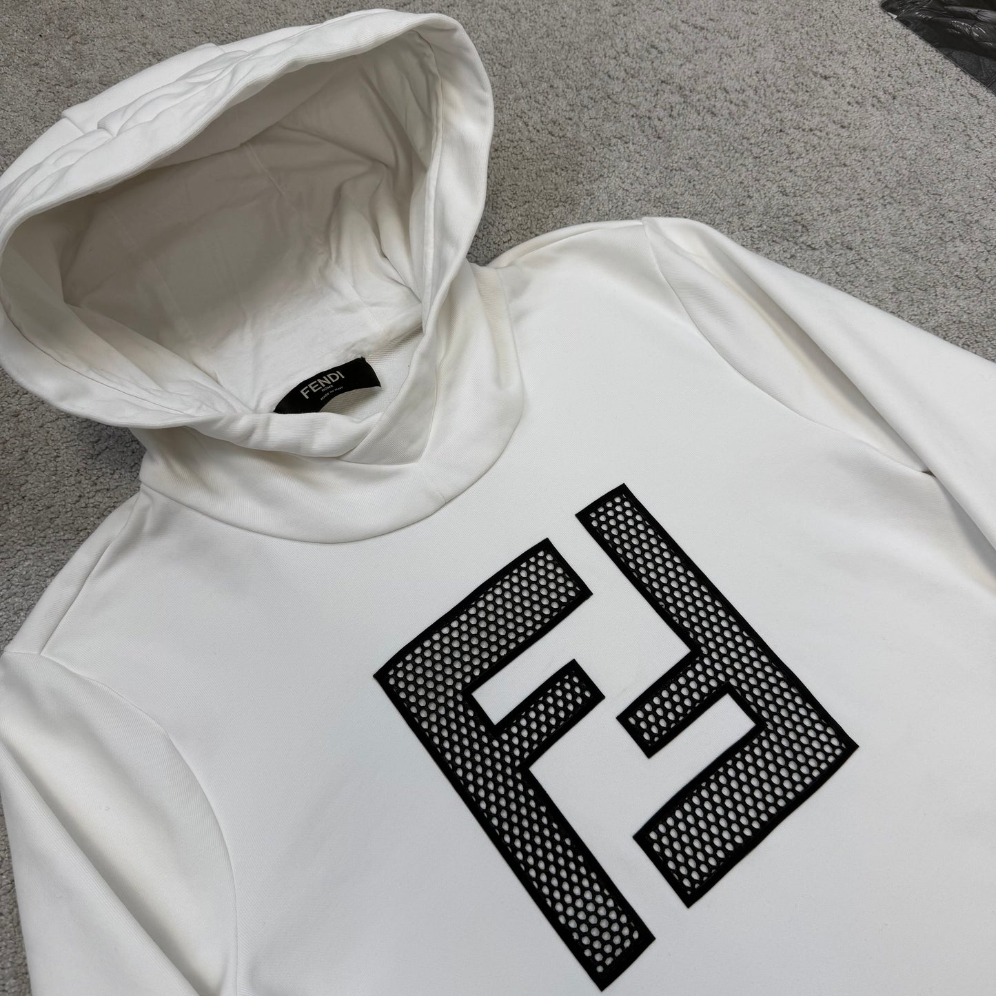 Fendi FF Logo Hoodie