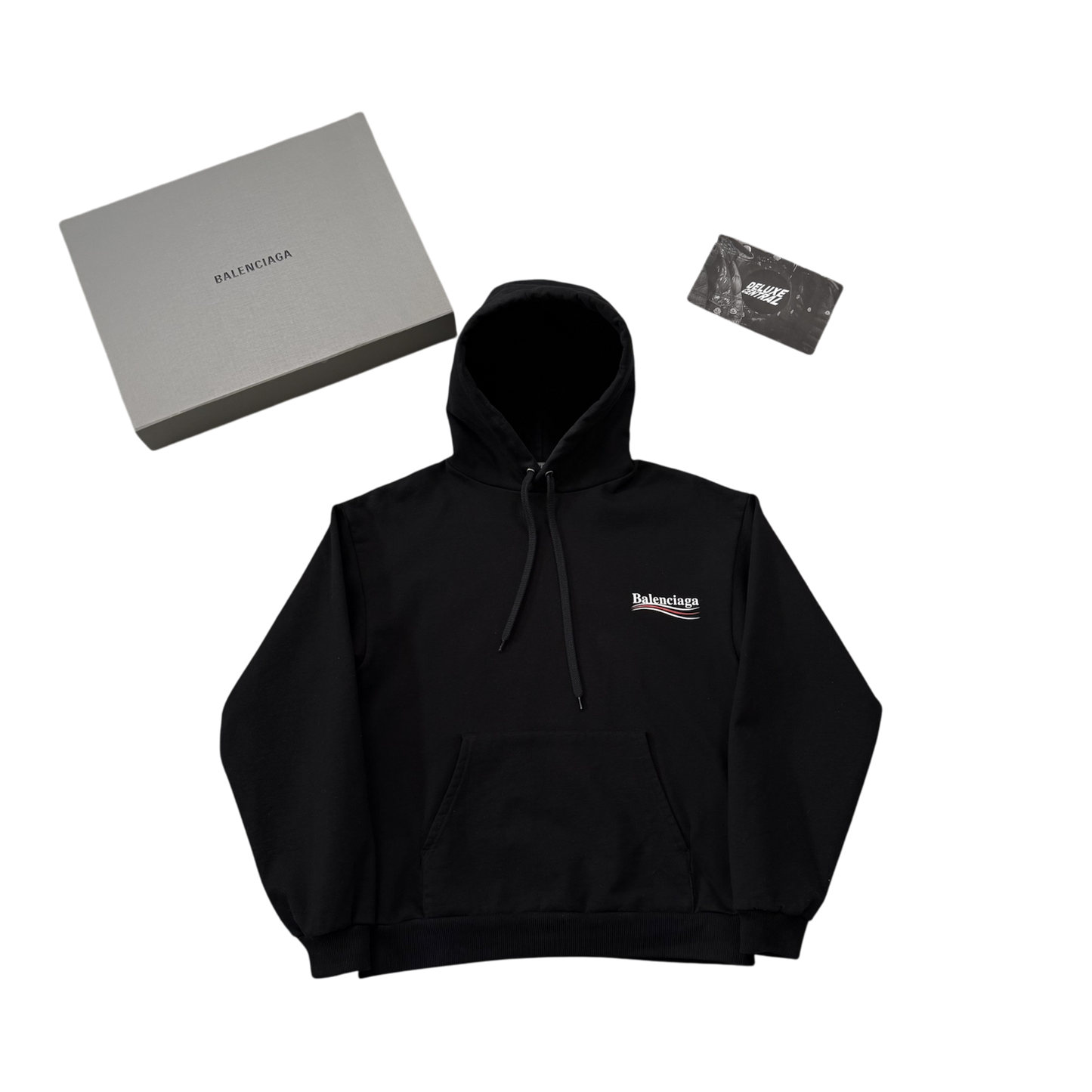 Balenciaga Campaign Logo Hoodie