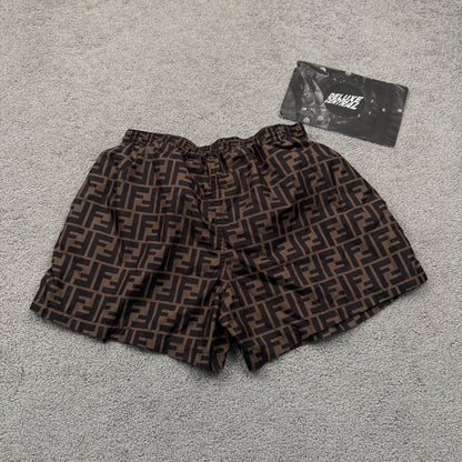 Fendi FF Motif Swim Shorts