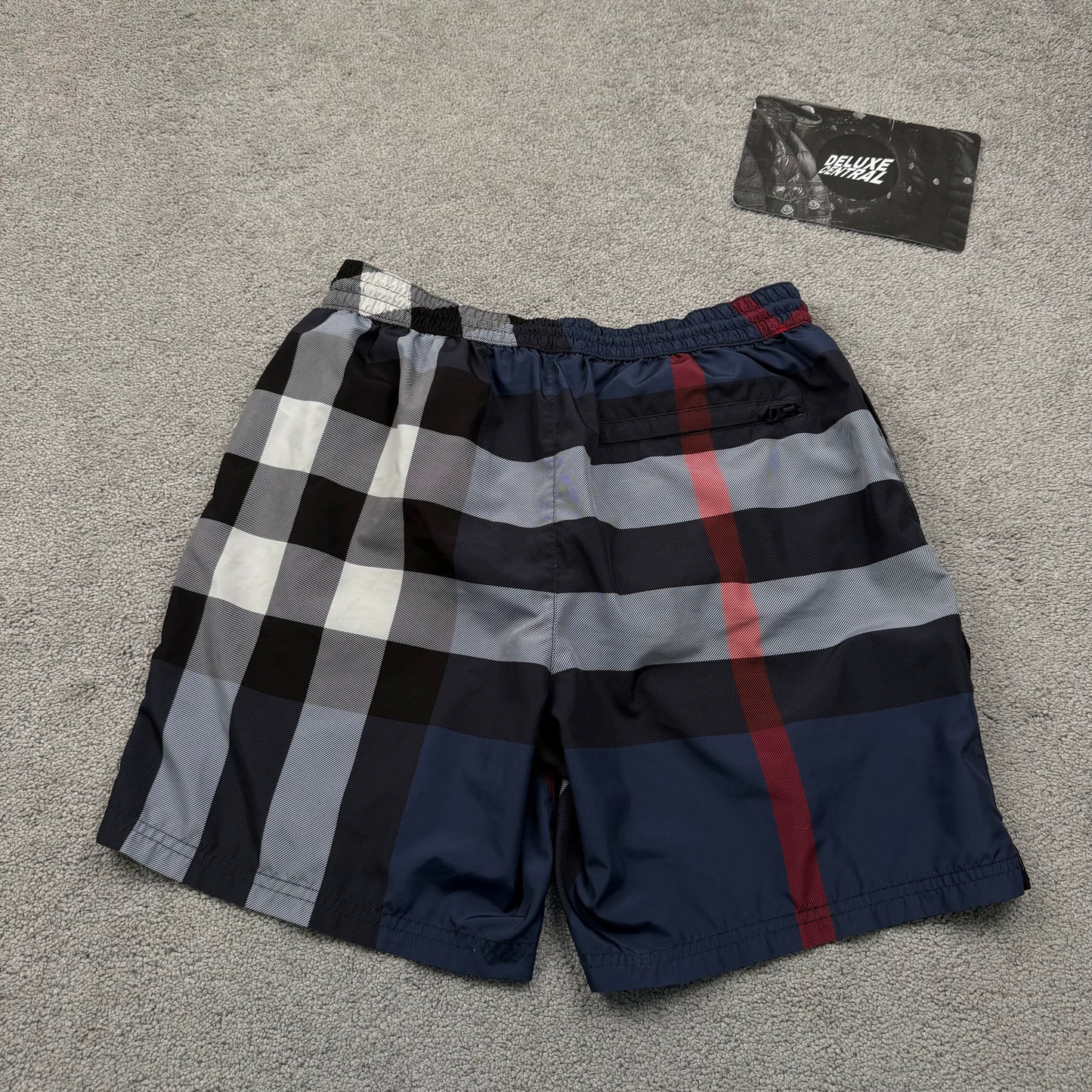 Burberry Checked Swim Shorts