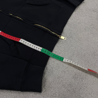 Burberry Check Zip-Up Hoodie