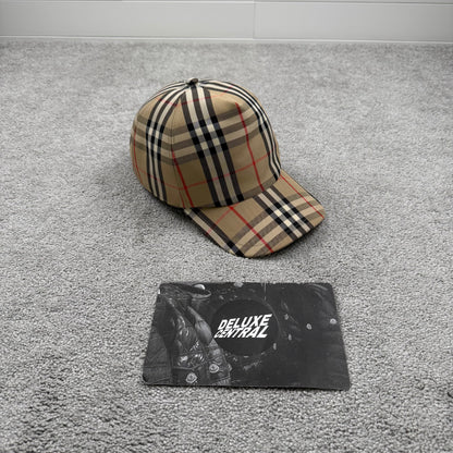 Burberry Check Baseball Cap