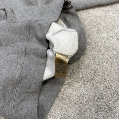Burberry Check Zip-Up Hoodie