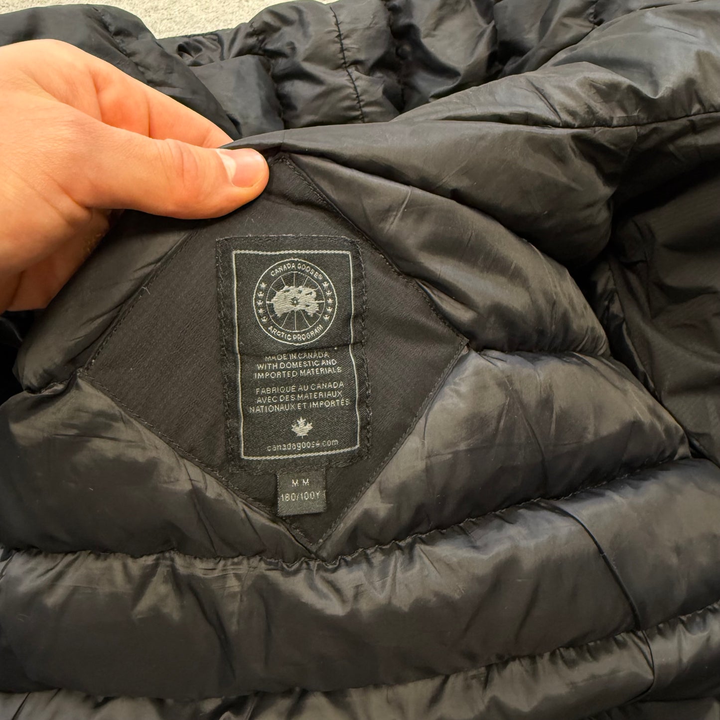 Canada Goose Lodge Hoody Black Label