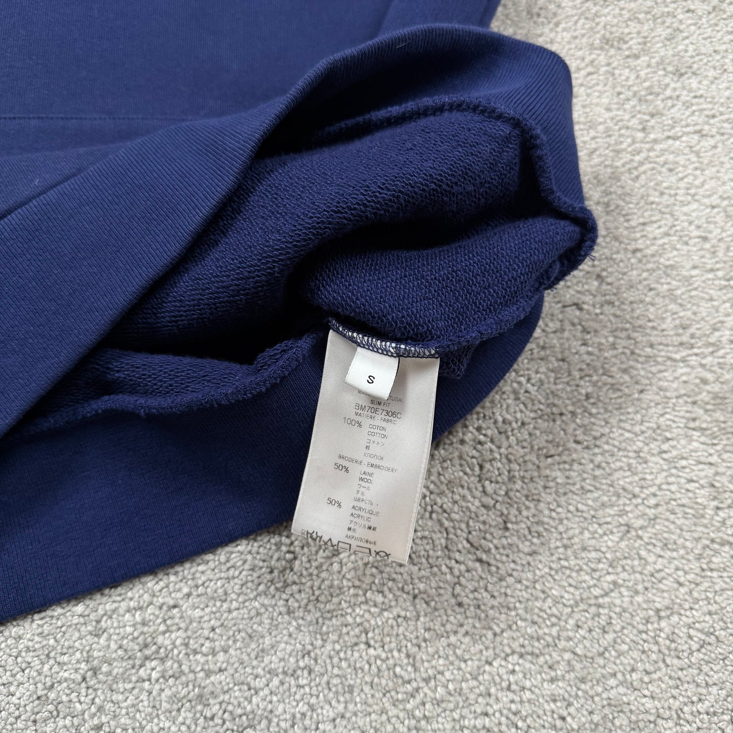 Givenchy Black and Blue Hoodie
