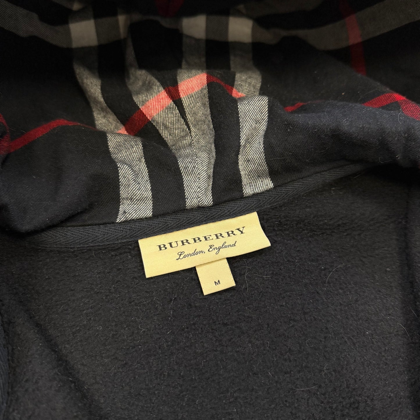 Burberry Check Zip Up